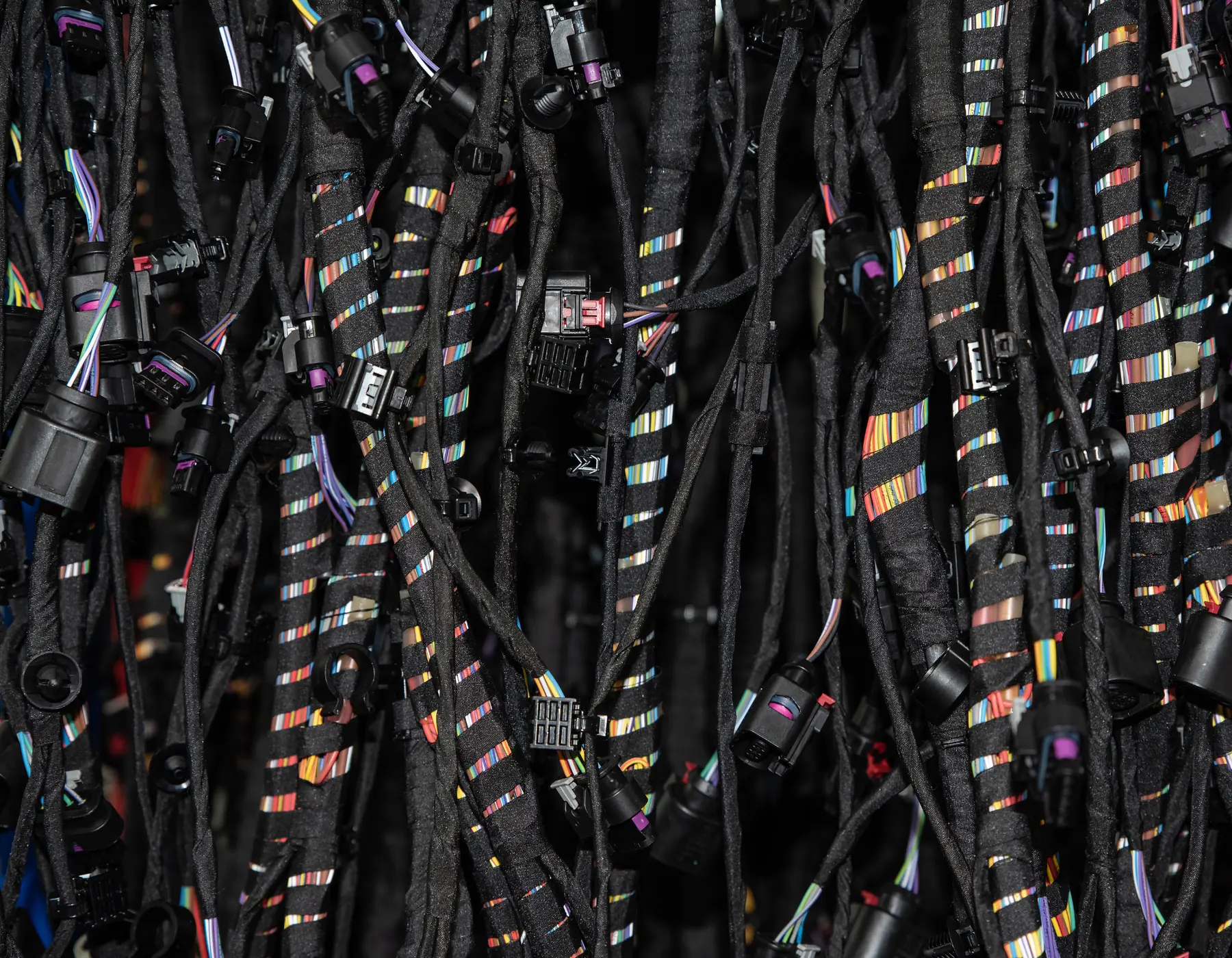 Custom wiring harness looms manufactured by Harness Solutions Australia