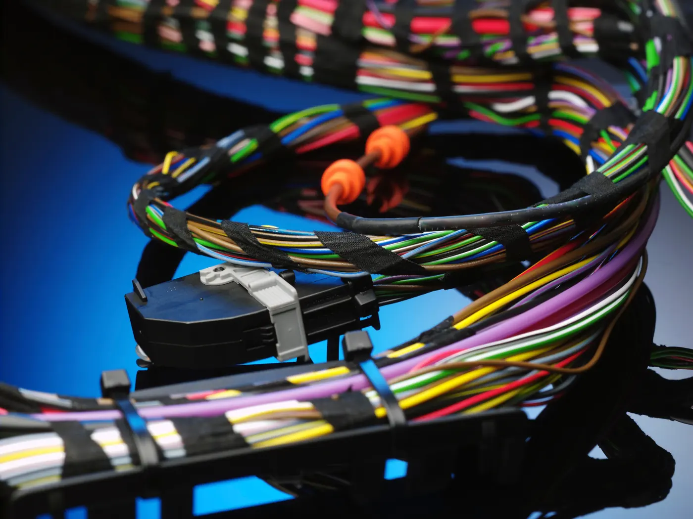 Custom wiring harness looms manufactured by Harness Solutions Australia